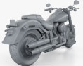 Harley-Davidson FLSTFB Softail Fat Boy Lo 2010 3D模型