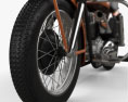 Harley-Davidson KH Elvis Presley 1956 3D 모델 