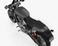 Harley-Davidson Street Rod XG750 2017 Modèle 3d vue du dessus