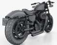 Harley-Davidson Sportster 1200 Forty-Eight 2013 3D 모델 