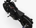 Harley-Davidson Sportster 1200 Forty-Eight 2013 3D模型 顶视图
