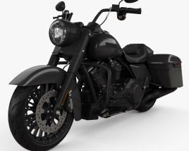 3D model of Harley-Davidson Road King 2018