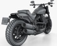Harley-Davidson FXFB Fat Bob 114 2018 3D 모델 