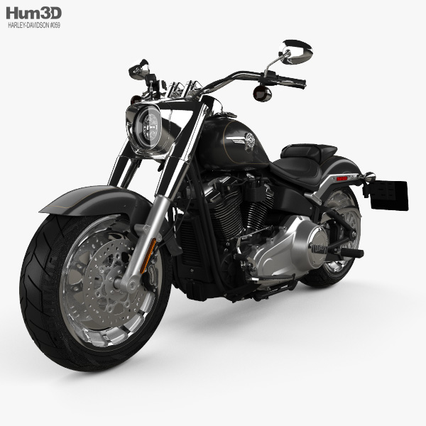 Harley-Davidson SDBV Fat Boy 114 2018 3D model
