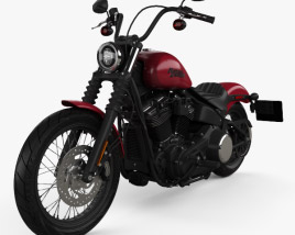 Harley-Davidson Street Bob 2018 3D model