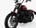 Harley-Davidson Street Bob 2018 3d model