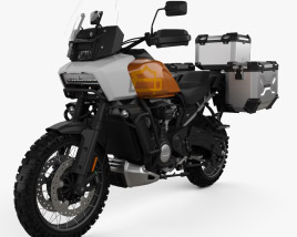 Harley-Davidson Pan America 2021 3D 모델 