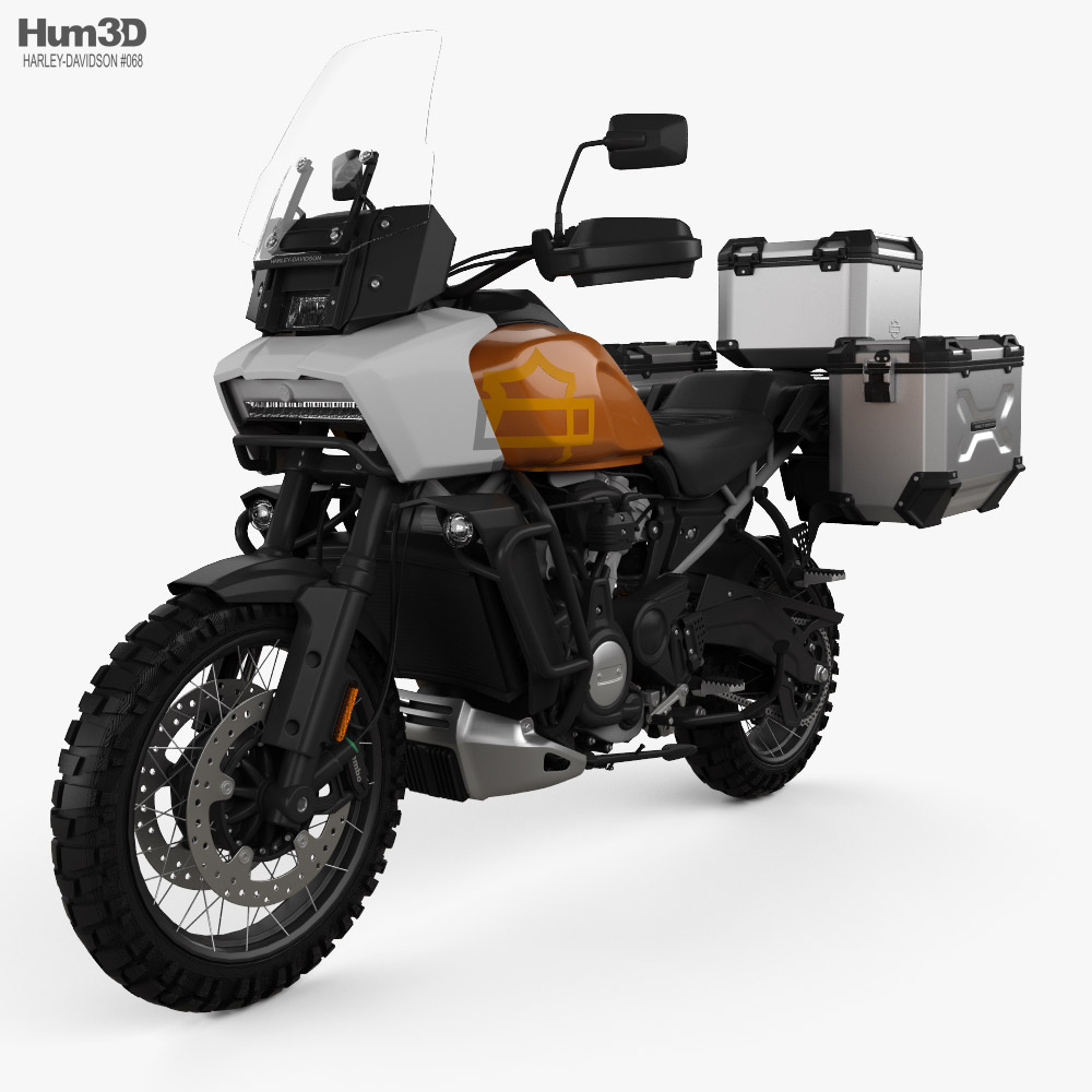 Harley-Davidson Pan America 2021 3D-Modell