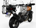 Harley-Davidson Pan America 2021 3D模型 后视图
