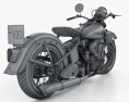 Harley-Davidson FL1200 Type74 Knucklehead 1946 3D模型