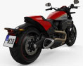 Harley-Davidson FXDR 114 2020 3D-Modell Rückansicht