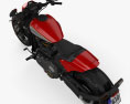 Harley-Davidson FXDR 114 2020 3D-Modell Draufsicht