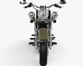Harley-Davidson Softail Deluxe 2006 3d model front view