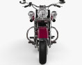 Harley-Davidson Softail Deluxe Custom 2006 3d model front view