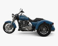 Harley-Davidson Freewheeler 2024 3d model side view
