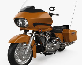 Harley-Davidson FLTR Road Glide 2010 3D model