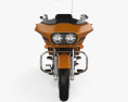 Harley-Davidson FLTR Road Glide 2010 3D模型 正面图