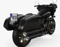 Harley-Davidson Low Rider ST 2024 3D-Modell Rückansicht