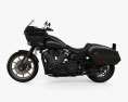Harley-Davidson Low Rider ST 2024 3D-Modell Seitenansicht
