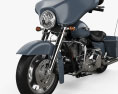 Harley-Davidson Street Glide 2010 Modello 3D