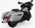 Harley-Davidson Road Glide 2024 3D 모델  back view