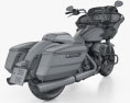 Harley-Davidson Road Glide 2024 3D 모델 
