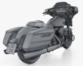 Harley-Davidson Street Glide 2024 3D模型