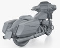 Harley-Davidson Street Glide 2024 3D模型
