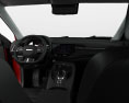 Haval F7x com interior 2021 Modelo 3d dashboard