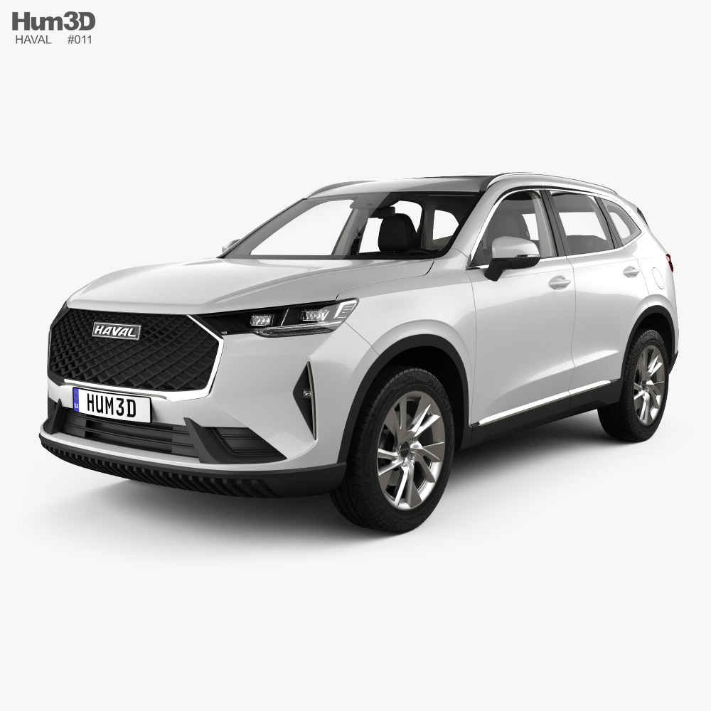 Haval H6 with HQ interior 2023 3D model
