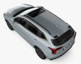 Haval Jolion Hybrid 2020 3d model top view