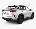Haval H6 S 2024 3D 모델  back view