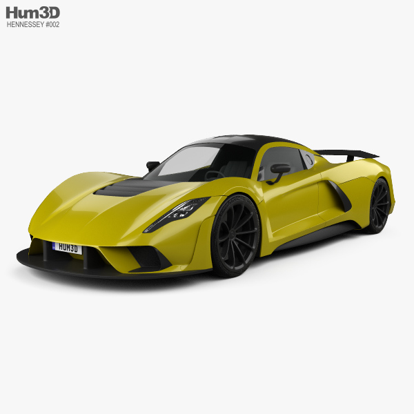 Hennessey Venom F5 2019 3D model
