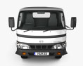 Hino Dutro Standard Cab Chassis 2011 3D-Modell Vorderansicht