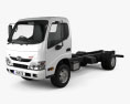 Hino 300-616 底盘驾驶室卡车 2011 3D模型