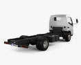 Hino 300-616 Chassis Truck 2011 3d model back view