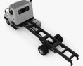 Hino 198 Chassis Truck 2013 3d model top view