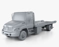 Hino 258 ALP Tow Truck 2015 3d model clay render