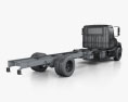 Hino 268 A 섀시 트럭 2015 3D 모델 
