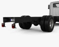 Hino 268 A Вантажівка шасі 2015 3D модель
