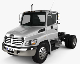 Hino 338 CT Camião Tractor 2015 Modelo 3d