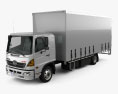 Hino 500 FD (1027) Load Ace Box Truck 2015 Modello 3D