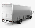 Hino 500 FD (1027) Load Ace Box Truck 2015 Modello 3D vista posteriore