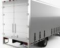 Hino 500 FD (1027) Load Ace 箱型トラック 2015 3Dモデル