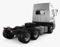 Hino 700 (2845) 트랙터 트럭 2015 3D 모델  back view