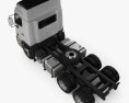 Hino 700 (2845) Sattelzugmaschine 2015 3D-Modell Draufsicht
