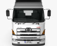 Hino 700 (2845) 트랙터 트럭 2015 3D 모델  front view