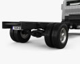 Hino 195 Chassis Truck with HQ interior 2016 3d model
