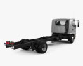 Hino 500 FD (11242) Fahrgestell LKW 2016 3D-Modell Rückansicht