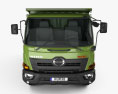 Hino 500 FG 自卸式卡车 2020 3D模型 正面图